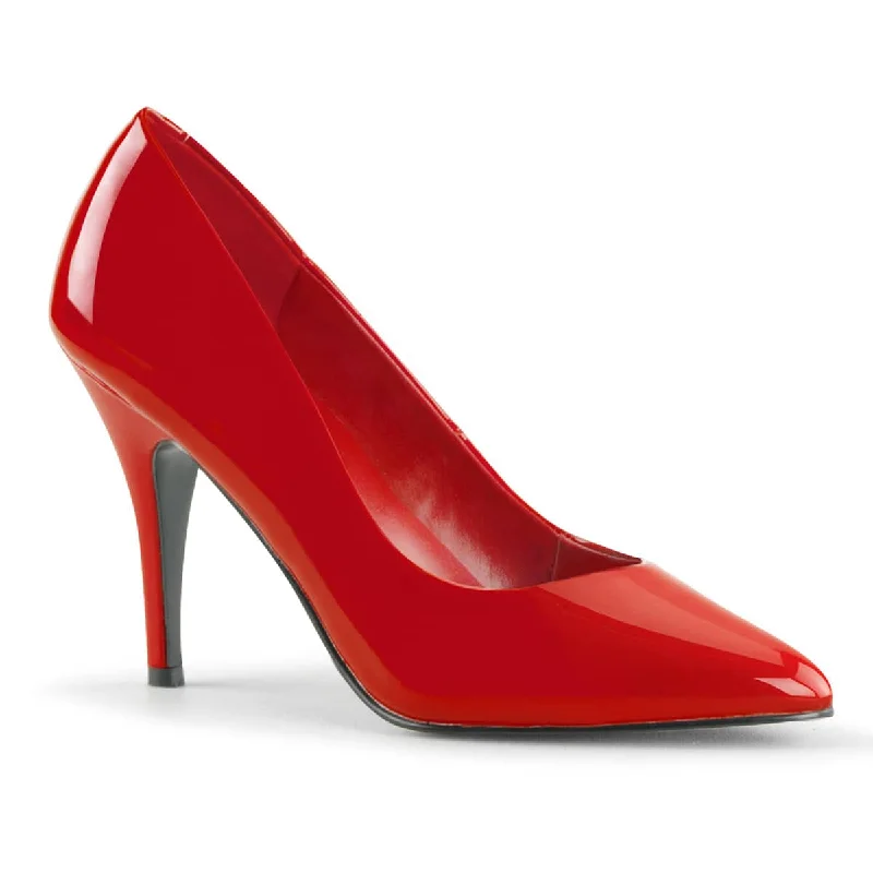 women's snowy platform pumps-VANITY-420 Red Pumps High Heel