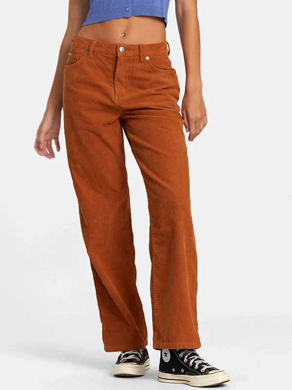 female corduroy jackets-Heritage Corduroy Wide Leg Pants