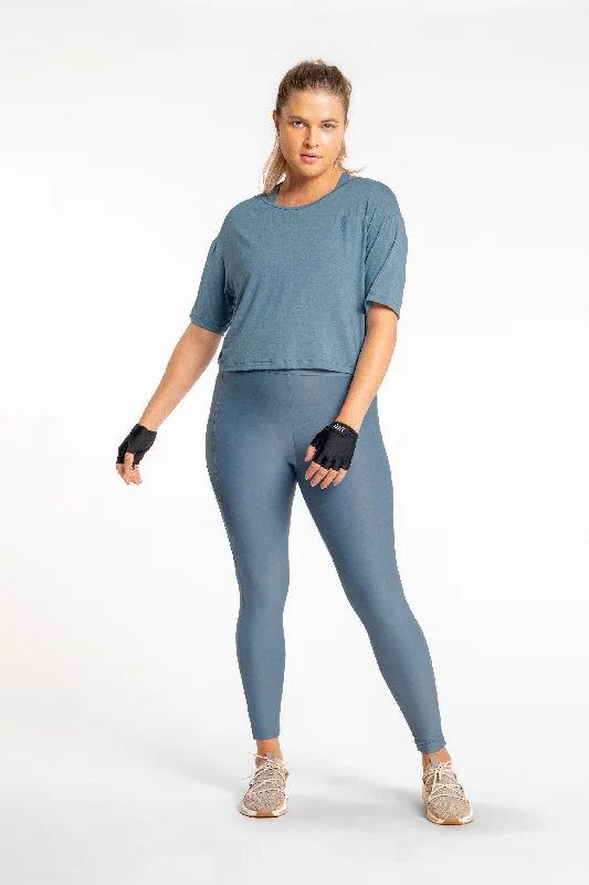 ladies shirred tops-Essential Fresh Legging