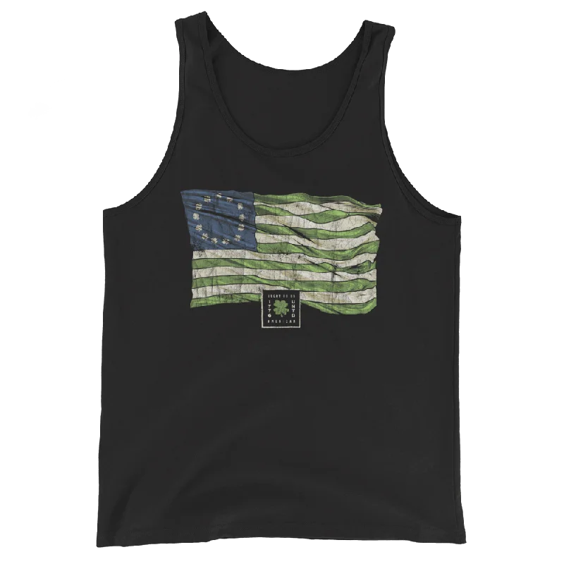 women’s vintage-wash jeans-St. Paddy Betsy Ross Muscle Tank Top - Women's