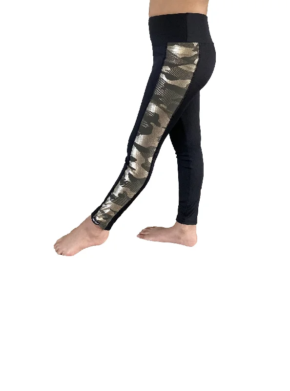 women’s overdyed jeans-Youth Artemis Pocketed Leggings