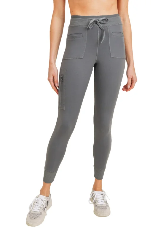 women’s plush sweaters-Mono B Utility Leggings APH3153