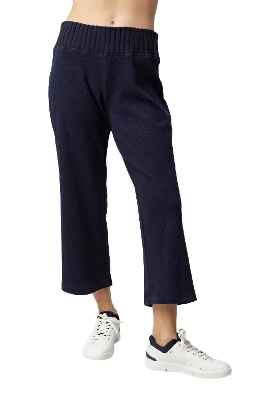 women’s plush pullovers-Thalia Pants In Navy