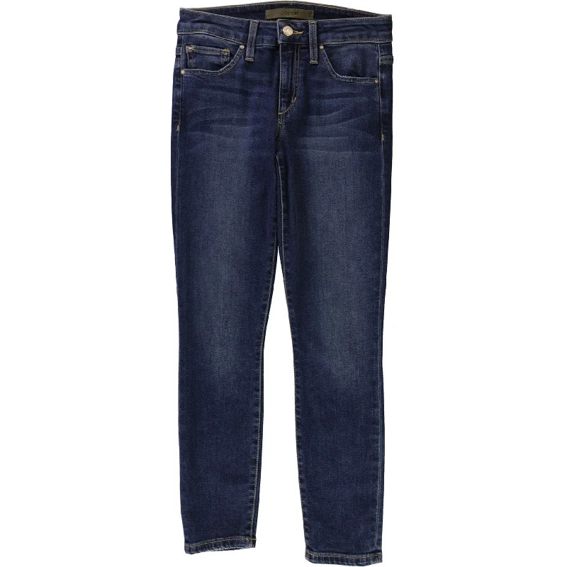 ladies polished attire-Joe's Womens Icon Mid Rise Skinny Cropped Jeans