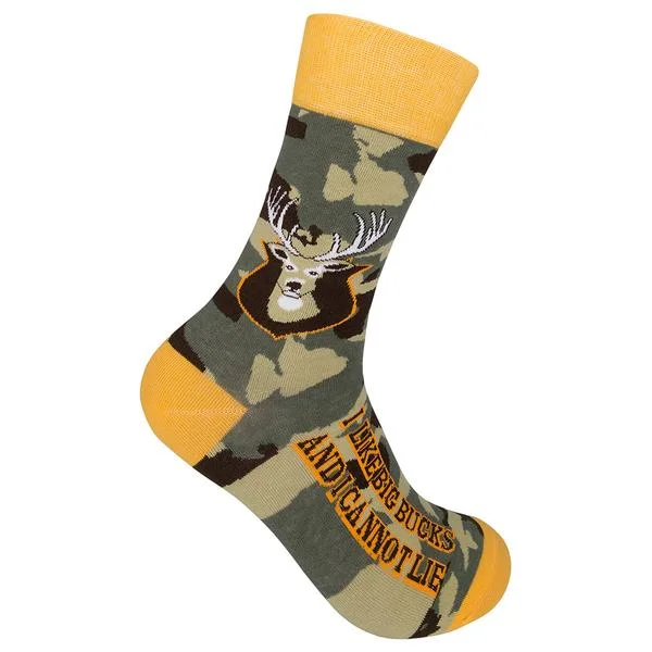 blaze socks with deserts-I Like Big Bucks and I Cannot Lie