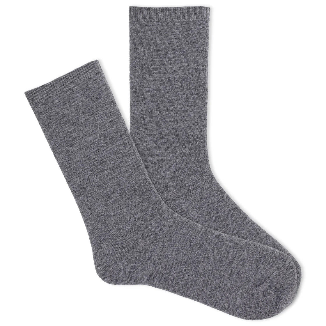 slide socks with skating-Luxe Cashmere Blend Crew