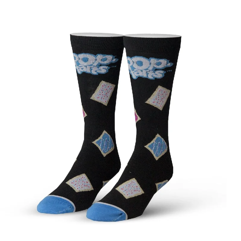 whisper socks with fineness-Pop Tarts Black