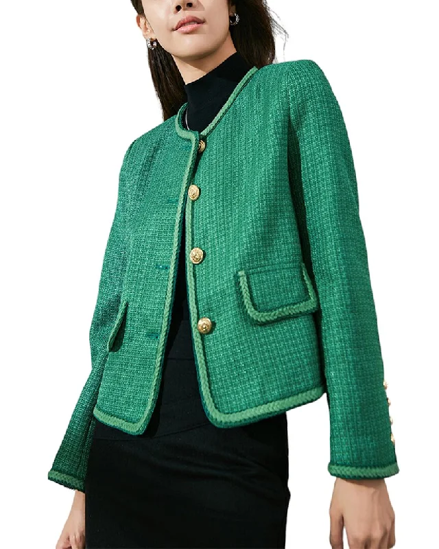 women’s mohair overcoats-Onebuye Jacket