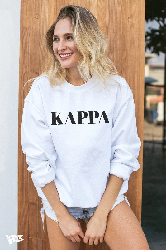 ladies charity ball dresses-Kappa Kappa Gamma Vogue Crewneck