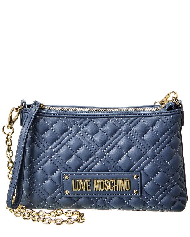 Ladies premium handbags-Love Moschino Crossbody