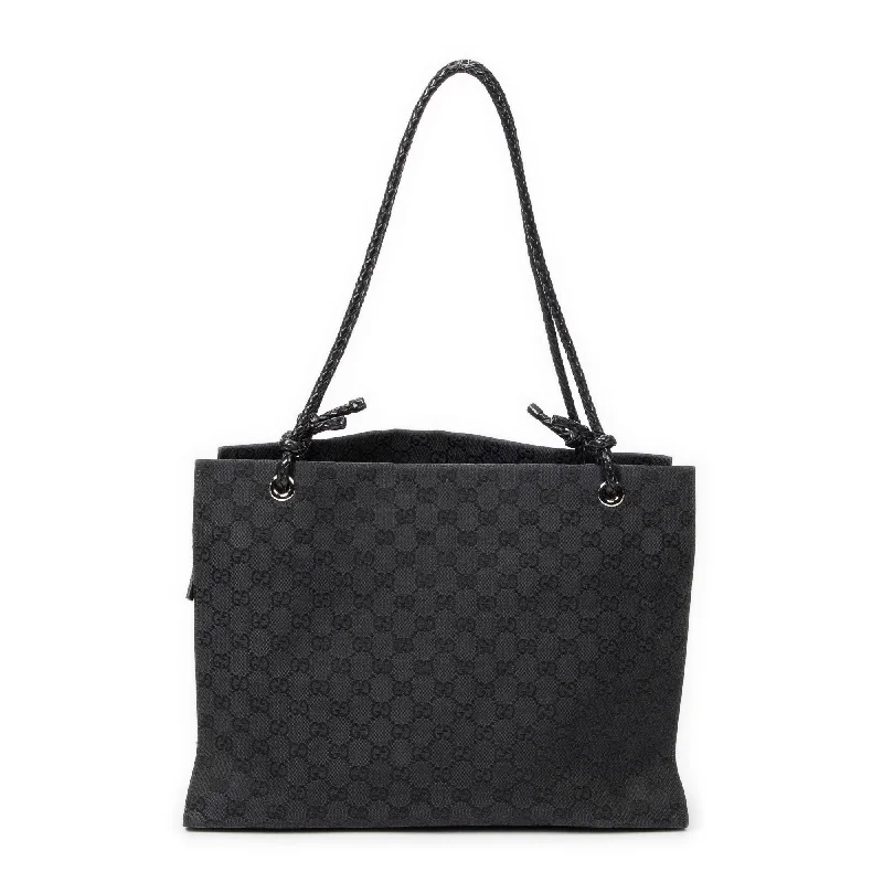 Female elegant purses-Medium Braided Handle Tote