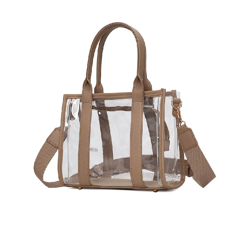 Female durable handbags-Tatiana Clear Women’s Tote bag by Mia K