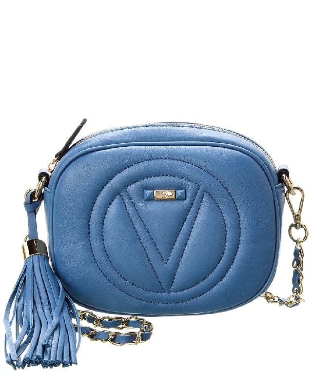 Ladies oversized tote bags-Valentino by Mario Valentino Nina Signature Leather Crossbody