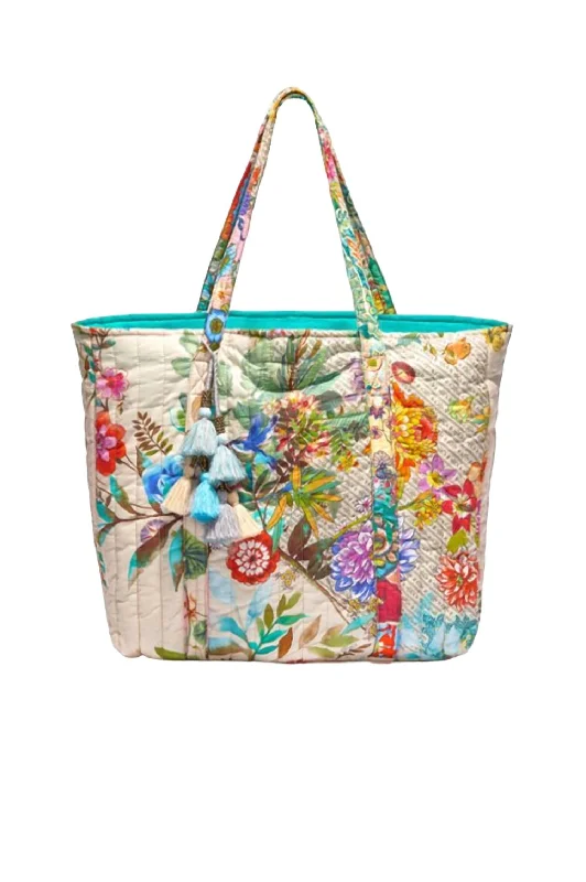 Female modern tote bags-Women's Quilted Dreamer Tote In Multi