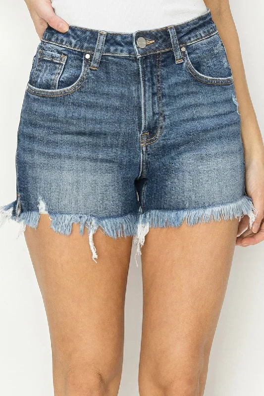 ladies stylish outfits-The Favorite Denim Shorts